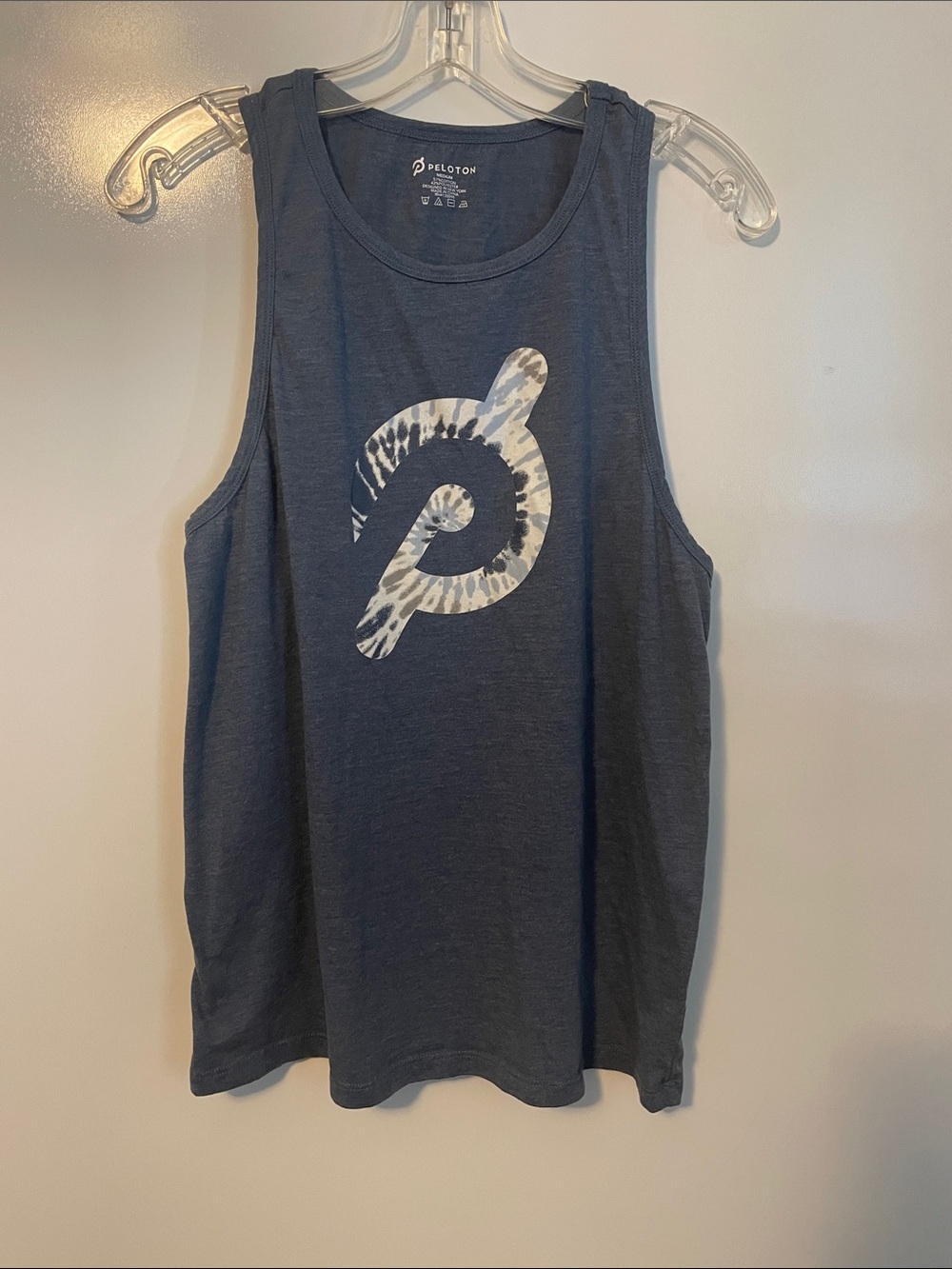 Peloton Blue Tank Top Size Medium